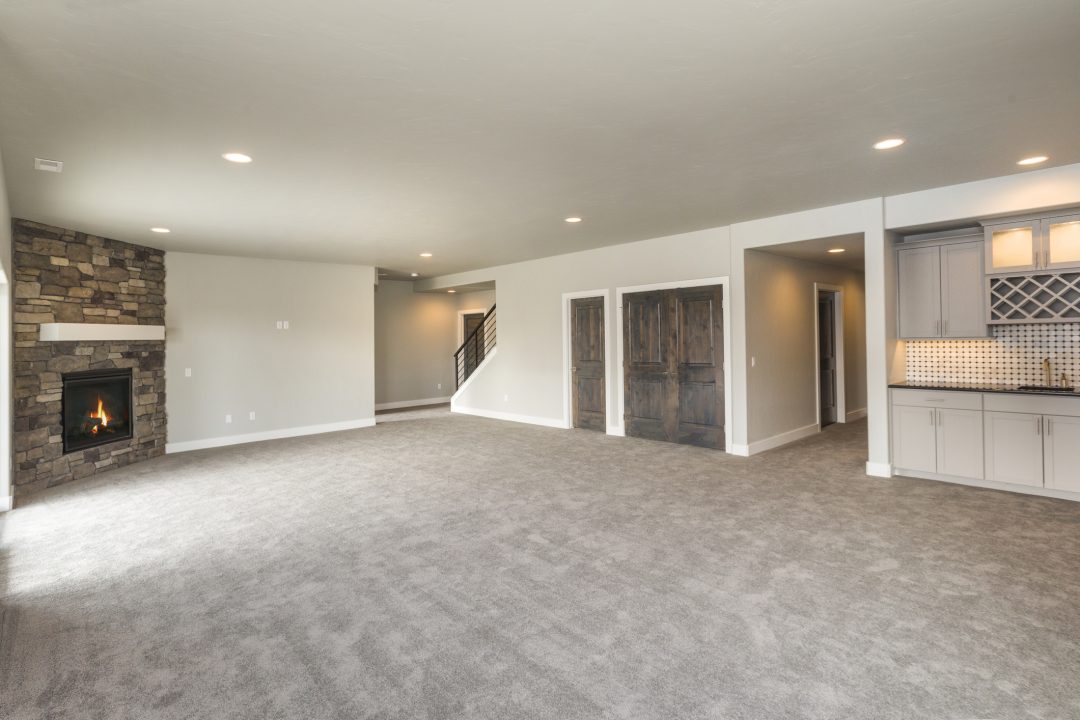 Huge open basement bonus room